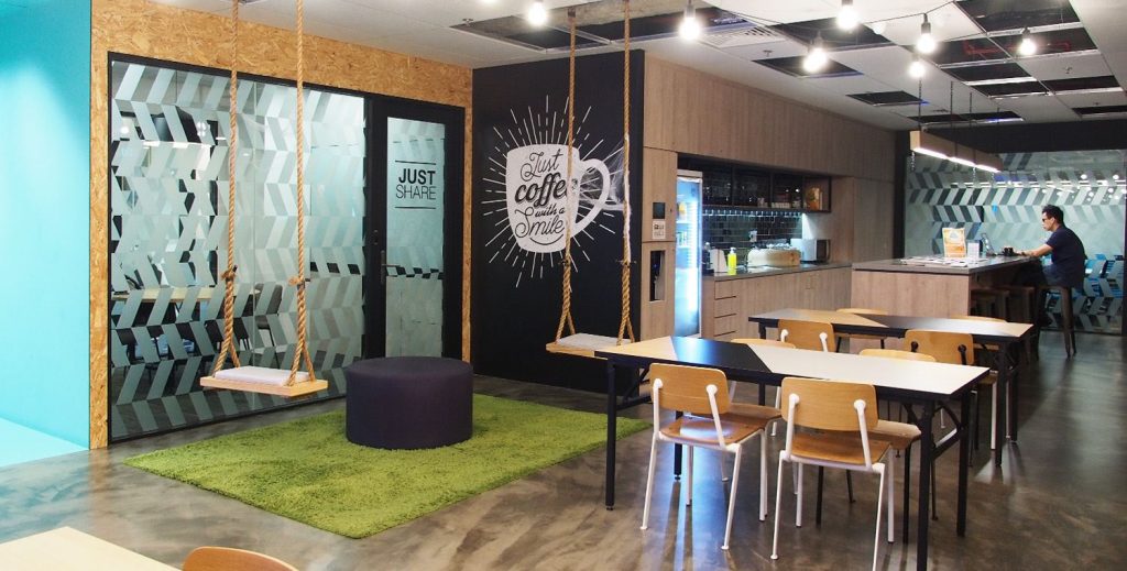 serviced office raffles place sg