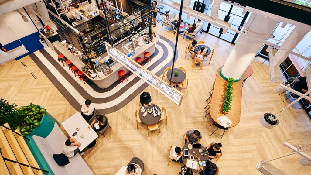 serviced office raffles place singapore